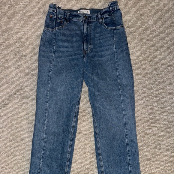 Abercrombie & Fitch 90s straight ultra high rise jeans - Picture 2 of 3